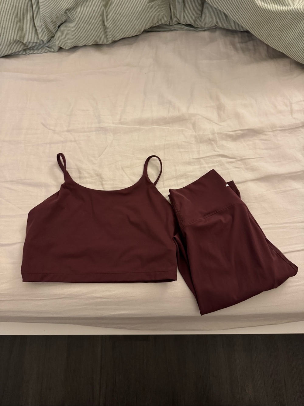 Adanola workout set - burgundy